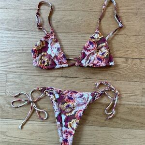 ARK Swimwear Floral Print Bikini Set